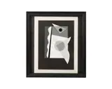 Construction by Seymour Zayon, collage, offered Nov 2024