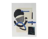 Steven Conant, Untitled, mixed media abstract