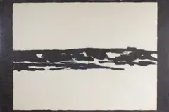 Sandy Walker, Wyoming Horizon, 1991, woodcut