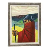 A powerful and iconic expressionist work by the renowned Ecuadorian master Eduardo Kingman by "Cambio De Lugar" by Eduardo Kingman, Oil on Canvas, offered Jun 2026
