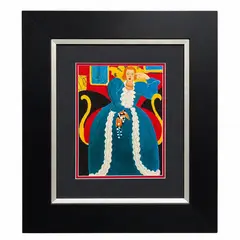 Henri Matisse, Title: Lady in Blue Year: 1972 Medium: Color plate, lithograph Publisher: Sorlier, Paris