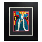 Henri Matisse, Title: Lady in Blue Year: 1972 Medium: Color plate, lithograph Publisher: Sorlier, Paris