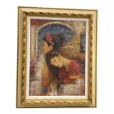 Framed by Regal II by Peter Nixon, serigraph, offered Sep 2026
