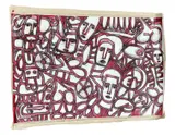 Todos Por Un Amor by Benjamin de Leon, 2021, Mixed media on canvas, offered Aug 2026