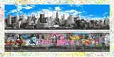 W/COA by "Ny or Nowhere" by Mr. Brainwash, Mixed Media on Paper, offered Aug 2026