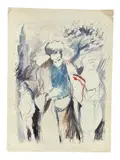 Untitled, Specifications: Medium:, Watercolor and Ink on paper Signature:
