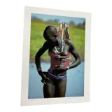 Zande Woman, Congo by Carol Beckwith & Angela Fisher, Color photograph, offered Aug 2026