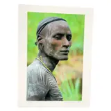 Maasai Warrior, Kenya by Carol Beckwith & Angela Fisher, Color photograph, offered Aug 2026