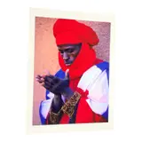 Dinka Man, South Sudan by Angela Fisher and Carol Beckwith, Color photograph, offered Aug 2026