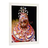 Mursi Woman with Lip Plate, Ethiopia by Carol Beckwith & Angela Fisher, Color photograph, offered Aug 2026