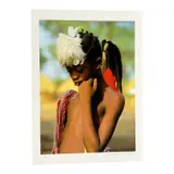 Surma Boy with White Feathers, Ethiopia by Carol Beckwith & Angela Fisher, Color photograph, offered Jul 2026