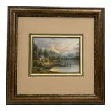 Untitled by Lakeside Cabin, lithograph, offered Aug 2026