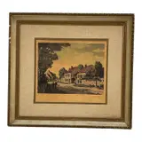 An original vintage hand-colored by Maison de Millet by Maurice Jacque, lithograph, offered Aug 2026