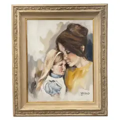 Untitled by Gallant, oil on canvas, offered Aug 2026
