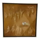 Romeo De Garça, Golden Pearl, Mixed media on paper