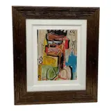 Jean-Michel Basquiat, ., Mixed Media on Paper