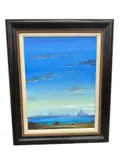 Blue Skies by Mariya Martirosyan, Untitled, acrylic painting on canvas