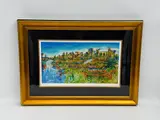 Autumn Reflections by Yuval Wolfson, Serigraph on paper, offered Aug 2026