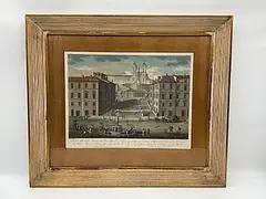 Untitled by Colored, engraving of the column of marcus aurelius - pietro ruga, offered Aug 2026