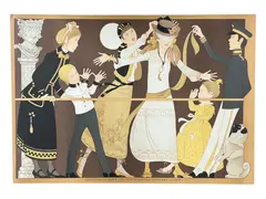 Philippe Noyer, Blind Man's Bluff at the Imperial Russian Court, Limited edition lithograph on paper