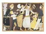 Blind Man's Bluff at the Imperial Russian Court by Philippe Henri Noyer, Limited edition lithograph on paper, offered Aug 2026