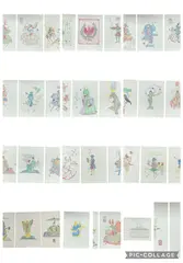 unknown Artist, Lot of 38 Costume Design Illustrations, Mixed Media Quantity: 38 illustrations