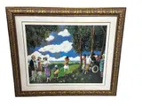 Guy Buffet, Untitled, serigraph framed 110/595