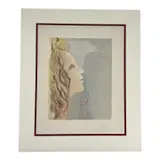 The Greatest Beauty of Beatrice (from The Divine Comedy, Paradise Canto 8) by Salvador Dalí, Woodcut on paper Signature: Hand-signed in pencil (bottom right); Blindstamp signature (bottom left), offered Jun 2026