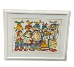 Jovan Obican, Untitled, Mixed media lithograph on paper