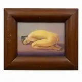 Specs: Type: Wall Art Medium: by Reclining Nude by Jaime Calderon, Watercolor on Paper Dimensions:, offered Aug 2026