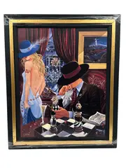 Game Plan by Victor Ostrovsky, 2011, Giclee on Canvas, offered Oct 2026
