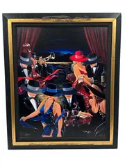 Desert Party by Victor Ostrovsky, 2011, Giclee on Canvas, offered Oct 2026