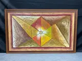 Abstract Symbols by Juan Carlos Lasser, Untitled, Acrylic on Canvas