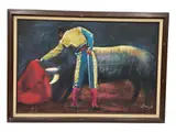 Untitled by The Matador, oil on canvas, offered Jun 2026