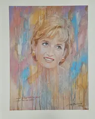 Barry Leighton-Jones, Diana, 1990s, Lithograph on wove paper Signature: Signed in ink, lower right
