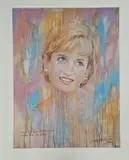 Diana by Barry Leighton-Jones, 1990s, Lithograph on wove paper Signature: Signed in ink, lower right, offered Aug 2026