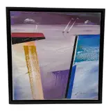 Alfred Alex Gockel, Untitled, acrylic painting on canvas