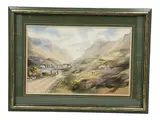 Connemara Landscape by Robert Percy Moore, Watercolor on Paper, offered Jun 2026