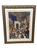 Guy Buffet, Untitled, serigraph framed 334/595