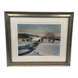 Untitled by Bill Nelson, lithograph framed 425/495 double signed, offered Jul 2026