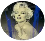 Untitled by "Marilyn Monroe" by Adam Scott Rote, Mixed Media, offered Jul 2026