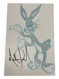 Michael Jackson, "Bugs Bunny", Mixed media on paper