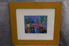 This is a vibrant lithograph print by Raoul Dufy by "La Jetée-Promenade" by Raoul Dufy, Lithograph, offered Jul 2026