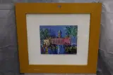 This is a vibrant lithograph print by Raoul Dufy by "La Jetée-Promenade" by Raoul Dufy, Lithograph, offered Jul 2026