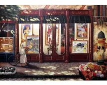 John O'Brien, Galerie Des Affiches, Serigraph On Canvas