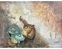 Mikuláš Kravjanský, Symbols Of The Beginning, Serigraph On Paper