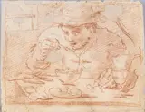 Annibale Carracci, Il mangiatore di fagioli...