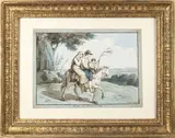 Bartolomeo Pinelli, Famiglia di ciociari in viaggio...