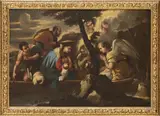 Luca Giordano, Riposo durante la fuga in Egitto...