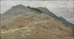 Il Soratte... by Lorenzo Cecconi, Discrete condizioni Cornice, offered Feb 2021